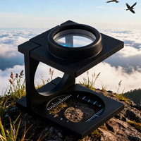 Loupe de bijoutier en métal de 13 mm, loupe d'agrandissement pour bijoux