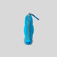 Étui à cosmétiques mini tendance en nylon écologique avec fermeture éclair, logo personnalisé, carré matelassé, portable, mignon, sac à maquillage