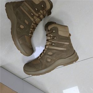 HBA0102 Bottes de désert personnalisées de haute qualité avec semelle extérieure en caoutchouc injecté et PU, nouvelle mode, imperméables et légères - Product Image 1