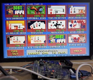 Pog游戏板壶O黄金371版Pcb游戏板与原始程序 - Product Image 2