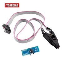UPA USB V1.3 Xprog ECU Chip Tuning programador Eeprom Board adaptador con SOP8 SOIC8 Clip para 24CXX y 25 / 95XXX 93CXX 35080 Chips
