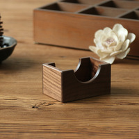 Personal isierte Bulk Walnut Runde Holz Untersetzer Set Plate Pad für Getränke