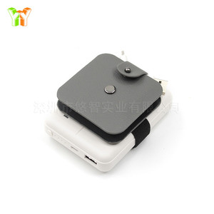 Organizador de cables de cuero superventas transfronterizo, enrollador de cables de alimentación/datos, organizador de auriculares - Product Image 5