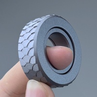 Anneau de segment C, jouet anti-stress EDC, Fidget Spinner high-tech, outil de décompression avec segments magnétiques à cliquet, en métal, Xc Youth