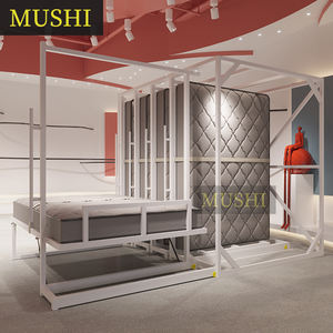 Présentoir coulissant moderne détachable personnalisé pour matelas Support rotatif pliable en caoutchouc pour matelas d'exposition - Product Image 6