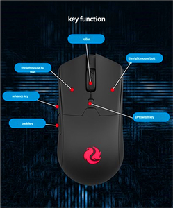 Custom logo Rgb Backlight <b>Mouse</b> Inalambrico Ergonomic Rechargeable Souris bluetooth Wireless Gaming <b>Mouse</b> - Product Image 5