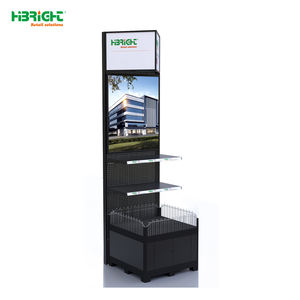 Highbright Convenience Store One-Stop Solution: <b>Shelving</b>, <b>Fridge</b> & Counter with 2D 3D Design - Product Image 2