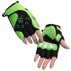 2026 Wholesale Ventilated Non-slip Half Palm Gym Workout <b>Weight</b> Lifting Fitness Half Finger <b>Gloves</b> - Product Image 2