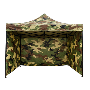 Carpa de Comida con Estructura de Acero Barata al por Mayor, Mitad Malla, Mitad Pared Lateral de Oxford, Ventana, 3x3 m, Toldo para Eventos en Interiores/Exteriores - Product Image 3