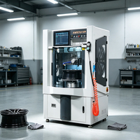 Torno de Corte de Ruedas de Aleación AWR701VP, Máquina Móvil Vertical para Reparación de Ruedas con Certificación CE