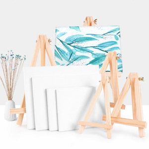 Mini Toiles Pré-dessinées Étirées, Panneaux et <span class=keywords><strong>Chevalet</strong></span> pour la <span class=keywords><strong>Peinture</strong></span> - Product Image 2