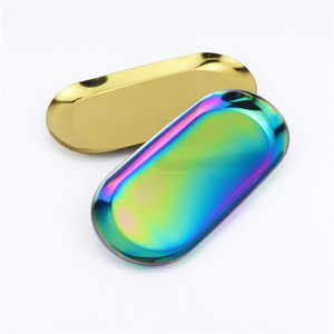 Custom Portable Smoking Accessory Herb Tobacco Stainless Steel <b>Rolling</b> Tray - Product Image 1