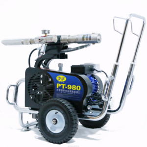 Pulvérisateur de <span class=keywords><strong>peinture</strong></span> hydraulique sans air pour toit, <span class=keywords><strong>peinture</strong></span> murale, mastic, matériau à haute viscosité, PT970 - Product Image 1