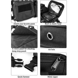 SIVI Tali Selempang Dada Dapat Disesuaikan, Sabuk Taktis Rompi Ikat Pinggang Taktis - Product Image 4