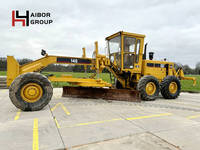 Niveleuse à moteur Caterpillar CAT14G d'occasion, haute efficacité, modèle original CAT 14G 12G, matériel de construction d'occasion, niveleuse de terrain