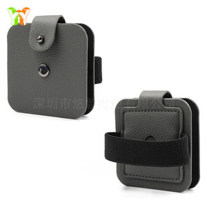 Organizador de cables de cuero superventas transfronterizo, enrollador de cables de alimentación/datos, organizador de auriculares - Product Image 1