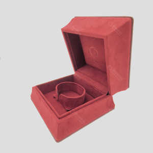 Custom logo Luxury Ring <b>Box</b> Wholesale <b>Plastic</b> Velvet Jewelry <b>Box</b> Presentation with LED Light Square Jewelry Packaging <b>Box</b> - Product Image 3