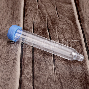 Hongbolai Ps Plastic <b>Screw</b> Type Urine Sedimentation Tube With <b>Flat</b> And Raised Tips For Lab Use - Product Image 2