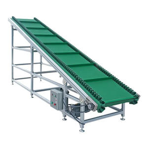 Langlebiges, Geschwindigkeitsregulierbares Elektrisches PVC-Bandförderband mit Hitze-/Feuerbeständigen Eigenschaften für die Automatisierte Lebensmitteltransportindustrie - Product Image 2