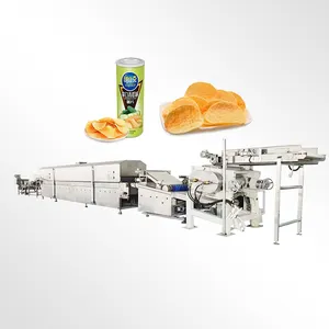 TCA mesin pembuat renyah keripik kentang senyawa Pringle manis sepenuhnya otomatis