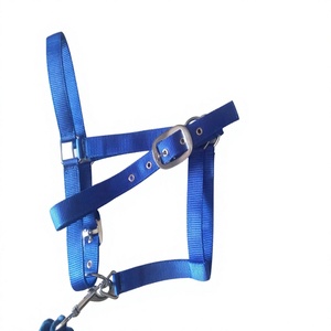 Hot Sale Horse <b>Halter</b> With Lead Rope High Quality Equestrian Equine Equipment Tack Wholesale Heavy Duty Horse Lead Rope - Product Image 5