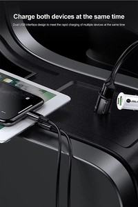 مصنع الجملة PD 3.1A الألومنيوم المنافذ المزدوجة PD <span class=keywords><strong>USB</strong></span> QC3.0 شاحن سيارة نوع <span class=keywords><strong>C</strong></span> شاحن سيارة سريع للغاية - Product Image 6