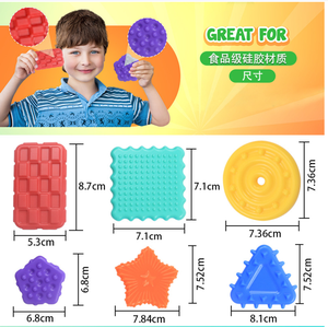 Paquete de 6 Juguetes Sensoriales de Silicona Súper Suaves y Texturizados para Niños Autistas y Niñas y Niños con TDAH de 5 a 7 Años - Product Image 5