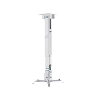 Support de projecteur de plafond universel 30 à 40 pouces réglage de la hauteur support d'écran de projecteur 4K avec gestion des câbles