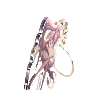 Zheng Han Acrylic <b>Anime</b> <b>Keychain</b> Custom Size Minimalist Style For Cross Border Trade - Product Image 4