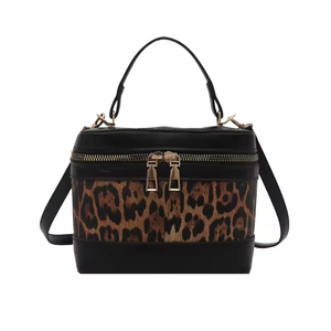 กระเป๋าสะพายข้างพิมพ์ลายเสือดาว PU นิ่มลำลองความจุขนาดใหญ่กระเป๋าสะพายไหล่แฟชั่นส่วนบุคคลกระเป๋าผู้หญิงคุณภาพสูง - Product Image 5