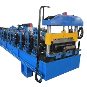 5T Manual Decoiler Standing Seam Roll Forming Machine with Hydraulic Pre-cutting