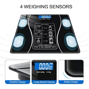 Digital for <b>Square</b> Body Scale up to 180 Kg Body Fat Scales - Product Image 3