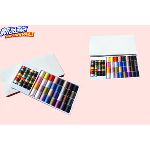 Sewing Thread Set 60 Colors White Home Sewing Machine Use 60g - Product Image 3