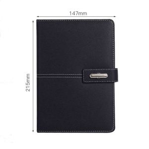 Hardcover Executive A5 Lined Leather Bound <b>Journal</b> Promotional Personalized Daily Travel Diary Writing Gift 100 Sheets 80gsm - Product Image 3