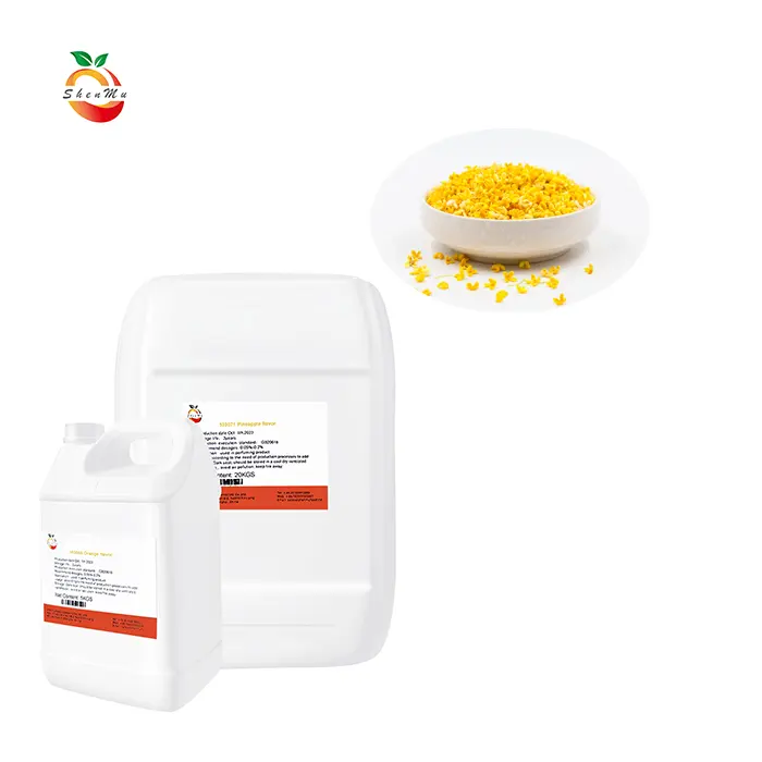 Osmanthus hương vị Osmanthus hương vị dầu cho nước giải khát bánh kem và nhiều hơn nữa