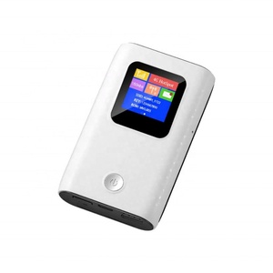 Brand New 4G LTE Mobile Wifi Hotspot with 6000Mah Power Bank Type C MF905C-MC2 Pro with Screen 4G Sim <b>Router</b> - Product Image 1