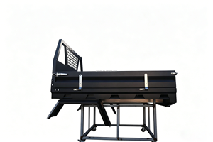 Heavy Duty Pickup Truck Chassis Ute Tray <b>with</b> Integrated <b>Tool</b> <b>Boxes</b> & Canopy - Product Image 2