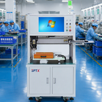 Nouvelle machine de soudage par points à résistance CNC semi-automatique à axe XY de qualité industrielle haute précision pour batteries au lithium 18650/21700