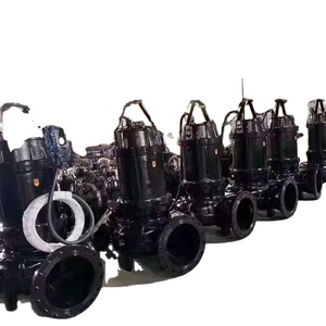 <b>Pumps</b> Sewage Pumping Station 300m Water Head <b>Submersible</b> <b>Pump</b> with Cutter or Agitator Sewage Water <b>Pump</b> Durable - Product Image 1