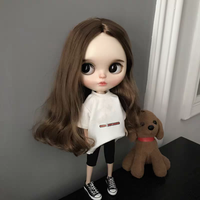 Vêtements de poupée BJD de haute qualité, échelle 1/6, 30 cm, t-shirt fait main pour filles, mini jouets, nouvelle arrivée