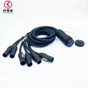 Socapex a Powercon Cable dividido 19 pines macho de 1 metro True1 Tap Cable de control de alimentación Cobre duradero - Product Image 3