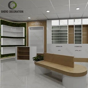 Custom Pharmacy Display Shelves LED <b>Light</b> Medical Store Cabinet for Drugstore Retail Shop <b>Fitting</b> - Product Image 6