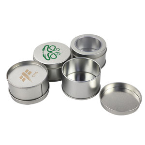 Kunden spezifische Großhandel kleine runde Keks Snack Zinn Box Seife kosmetische Blechdose mit Deckel - Product Image 3