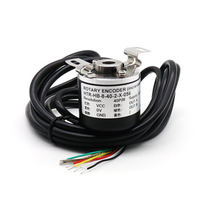 Codificador rotatorio incremental HTR-HB-8-40-2-X-056 40P/R con cables para operadores de puertas de ascensor - Product Image 2