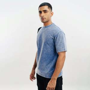 Camiseta Deportiva de Verano para Hombre, 100% Algodón, Corte Holgado, Protección UV, Secado Rápido, Logotipo Personalizado - Product Image 3