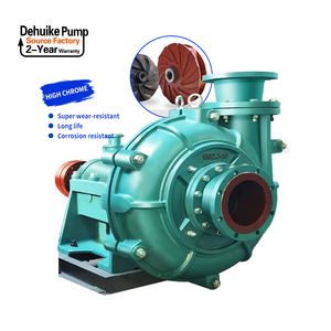 40hp Cascalho Ouro Draga Bomba Centrífuga Horizontal Diesel Motor Driven Slurry Bombas para Mar Areia Mineração Deságua - Product Image 5