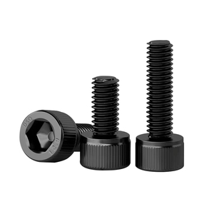 Tornillo de cabeza hexagonal con rosca completa de grado 12.9, 44HRC, 800N.m, de acero aleado con óxido negro antideslizante, en stock. - Product Image 6
