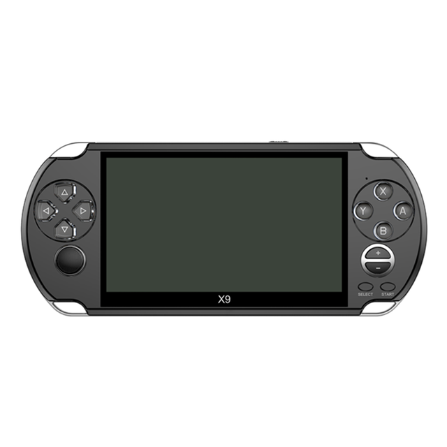 5.1" Large Screen X9 Gamepad Plus 16GB Game Console Handheld Gaming Machine Portable Game Player