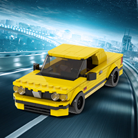 Ensemble de voitures de la série City MOC4110-4121, véhicule utilitaire sport, voiture de course, supercar classique, blocs de construction éducatifs à assembler, jouets pour enfants