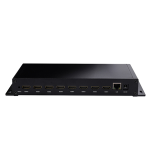 Encodeur HD 1080P 8 canaux H.264/H.265 avec <span class=keywords><strong>sortie</strong></span> audio TS sur IP (SRT/HLS) et prise en charge AAC/MP3 pour systèmes de tête de réseau - Product Image 6